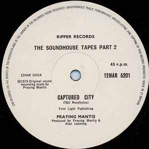 Praying Mantis – The Soundhouse Tapes Part 2 (1980, Vinyl) - Discogs
