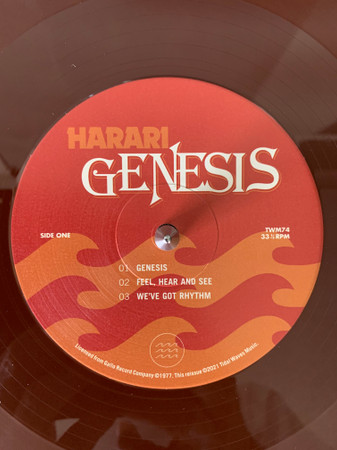 Harari - Genesis | Tidal Waves Music (TWM74) - 4