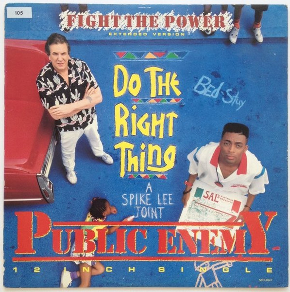 Public Enemy – Fight The Power (Extended Version) (1989, Vinyl