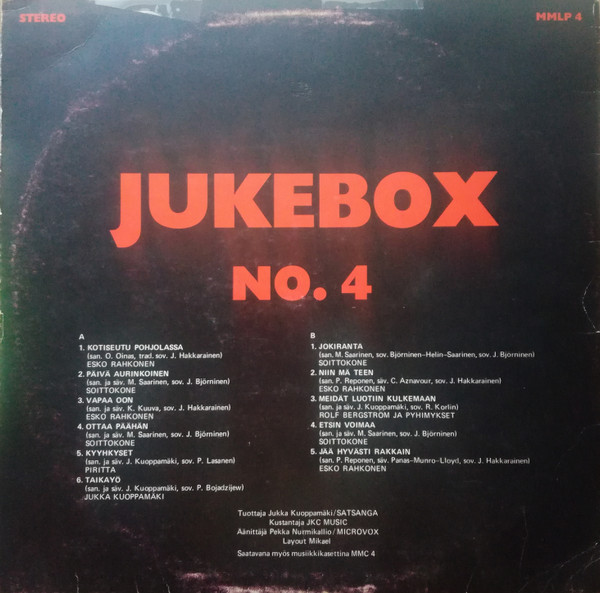 Jukebox No. 4 (1974, Vinyl) - Discogs