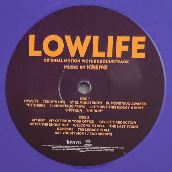 Kreng - Lowlife (Original Motion Picture Soundtrack) | Lakeshore Records (LSINV208LP) - 3