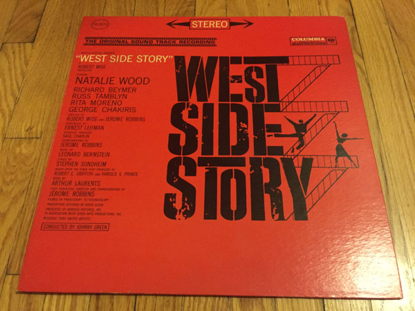West Side Story 4 Track 7 1/2 ips Stereo Reel To Reel Tape-Original  Soundtrack