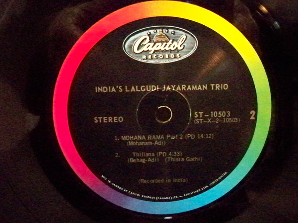 Album herunterladen Lalgudi Jayaraman Trio - Indias Lalgudi Jayaraman Trio