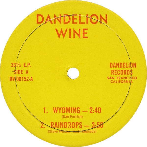 ladda ner album Dandelion Wine - Dandelion Wine