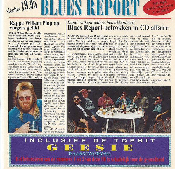 lataa albumi Blues Report, Rappe Willem - Blues Report