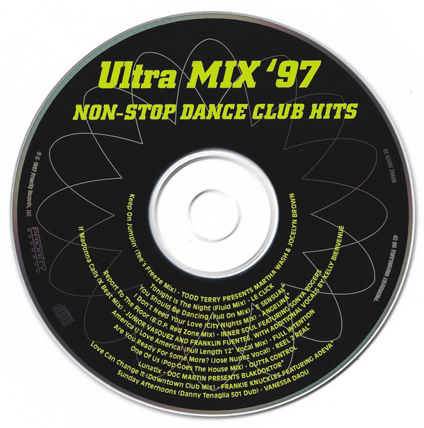 last ned album Various - Ultra Mix 97 Non Stop Dance Club Hits