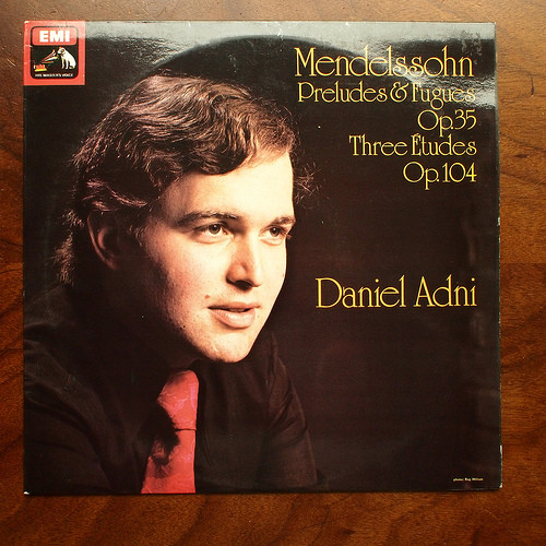 descargar álbum Mendelssohn Daniel Adni - Preludes Fugues Op 35 Three Etudes Op 104
