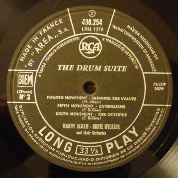 ladda ner album Manny Albam, Ernie Wilkins Et Leur Orchestre - The Drum Suite