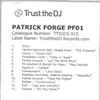 Patrick Forge - PF01