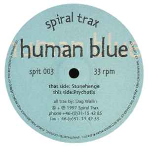 Human Blue - Stonehenge / Psychotix album cover