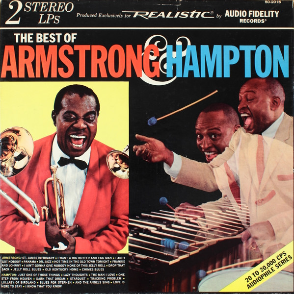 baixar álbum Louis Armstrong Lionel Hampton - The Best Of Armstrong Hampton