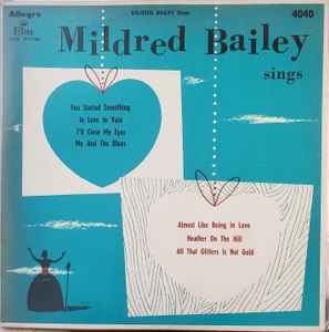 Mildred Bailey – Mildred Bailey Sings (1954, Vinyl) - Discogs