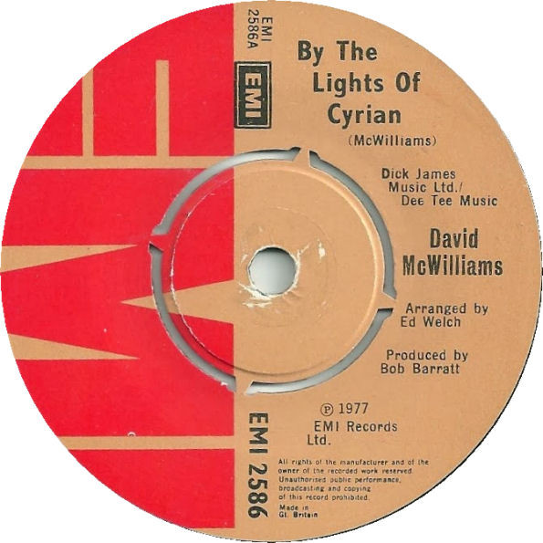 descargar álbum David McWilliams - By The Lights Of Cyrian Toby