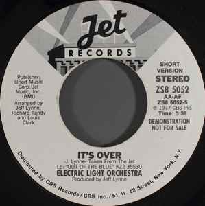 Electric Light Orchestra - It's Over  album cover