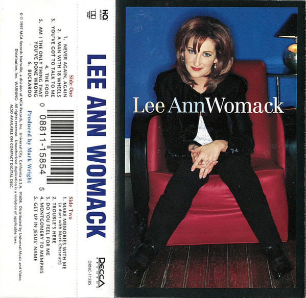 Lee Ann Womack – Lee Ann Womack (1997, DOLBY HX PRO, Cassette) - Discogs