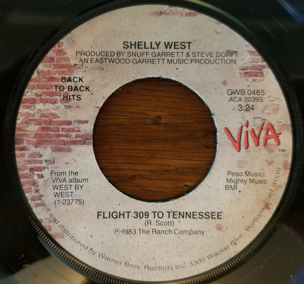 ladda ner album Shelly West - Flight 309 To Tennessee