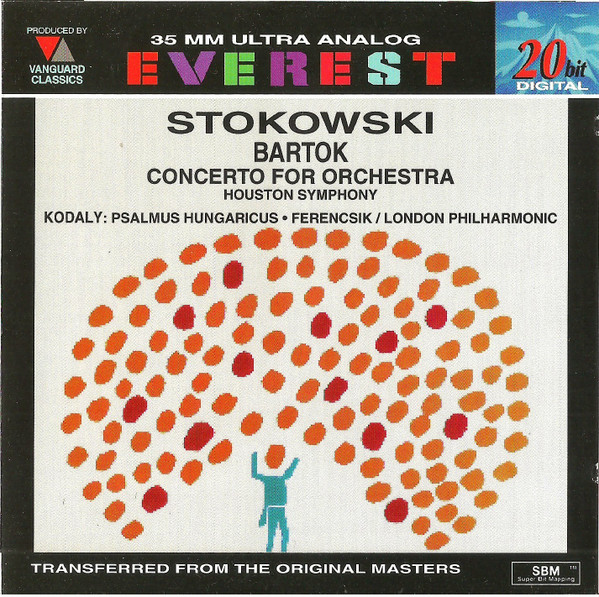 lataa albumi Bartok Stokowski, The Houston Symphony Orchestra, Kodály János Ferencsik, London Philharmonic - Concerto For Orchestra Psalmus Hungaricus