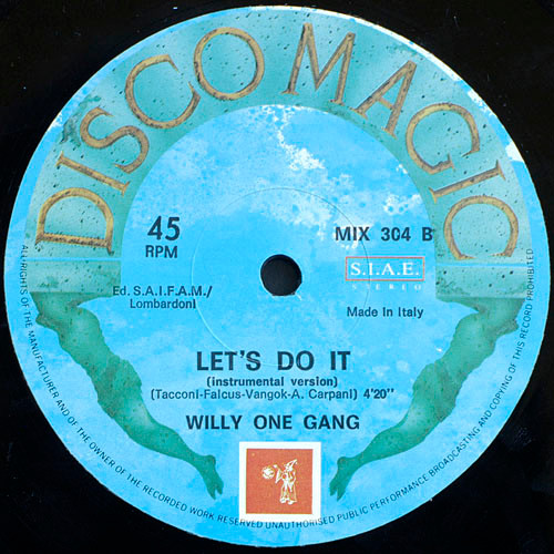 lataa albumi Willy One Gang - Lets Do It