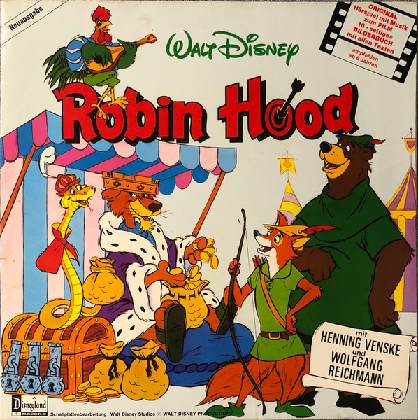 Walt Disney - Robin Hood (1978, Vinyl) - Discogs