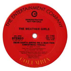 The Weather Girls - Dear Santa (Bring Me A Man This Christmas) album cover