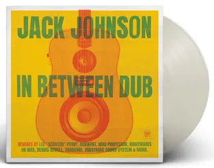 Jack Johnson – In Between Dub (2023, White Transparent, Vinyl 