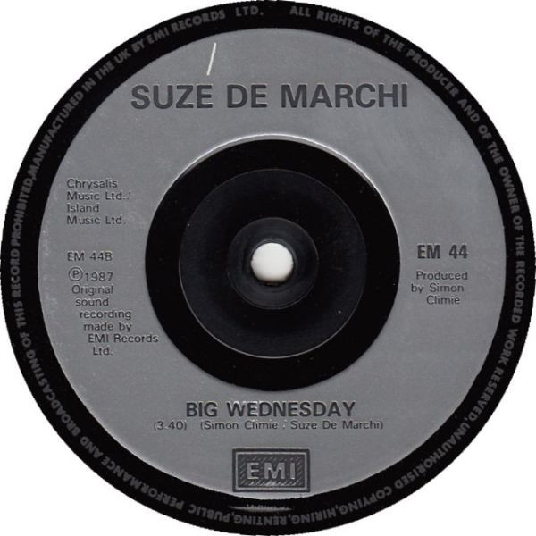 descargar álbum Suze De Marchi - Big Wednesday