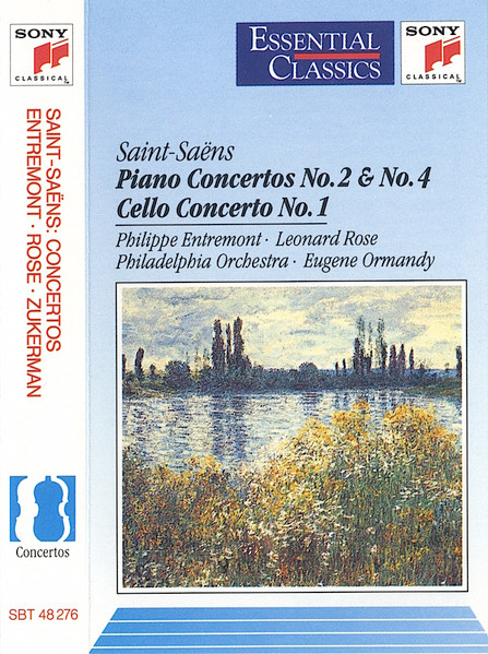 Saint-Saens Piano Concertos Nos. 2 and 4 in Full Score