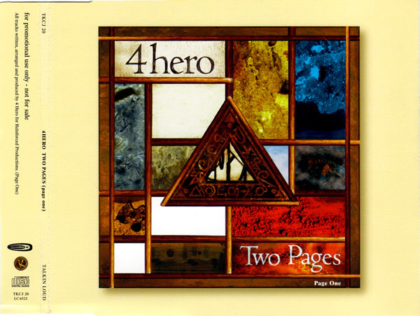 4 Hero – Two Pages (1998, Cassette) - Discogs