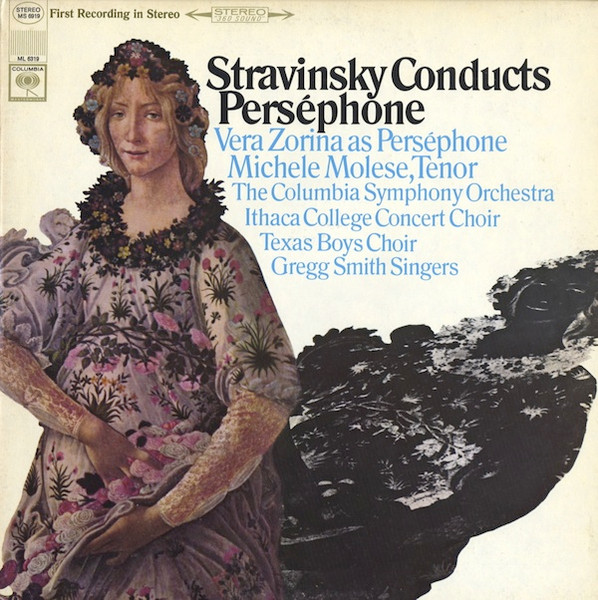 Stravinsky Vera Zorina Michele Molese The Columbia Symphony