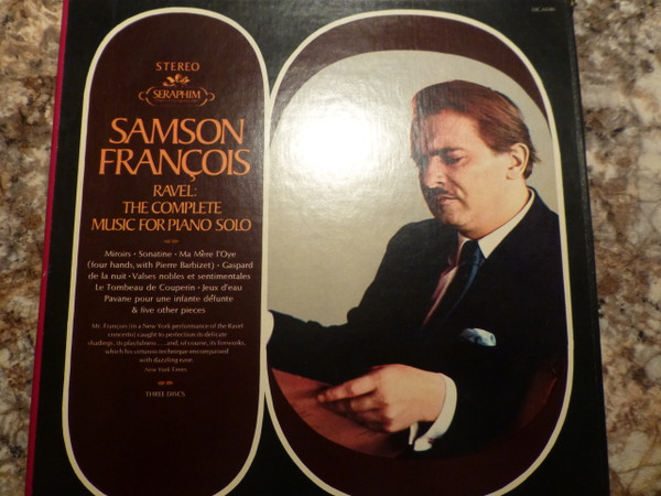 Ravel - Samson François – The Piano Works Of Ravel (1969, Vinyl