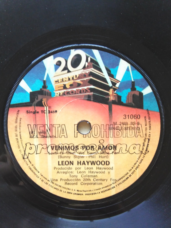 baixar álbum Leon Haywood - No Lo Empujes No Lo Fuerces Dont Push It Dont Force It