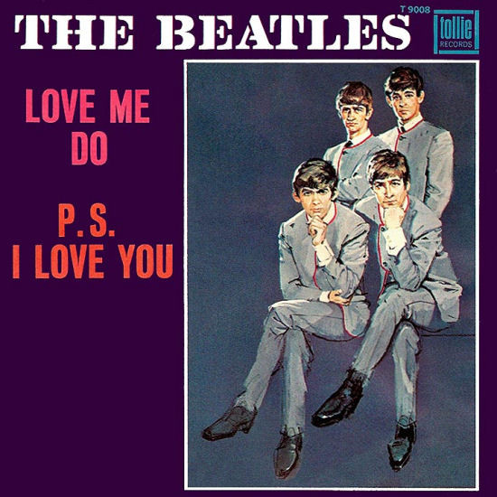 The Beatles Love Me Do  Logo Rubber Fridge Car Magnet Official 