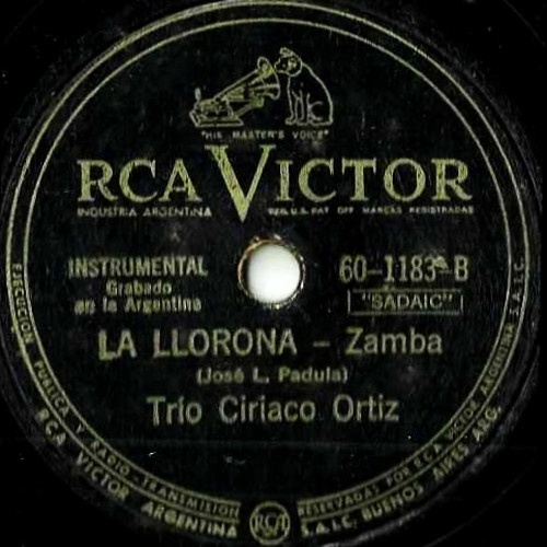 descargar álbum Trío Ciriaco Ortiz - La Doble La Llorona