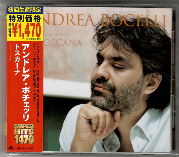 Andrea Bocelli – Cieli Di Toscana (2005, CD) - Discogs