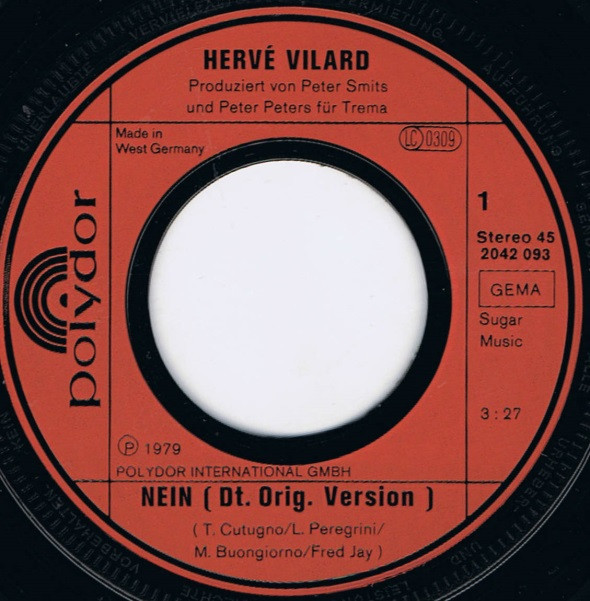 baixar álbum Hervé Vilard - Nein