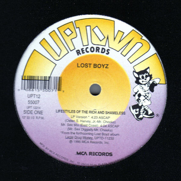 Lost Boyz – Lifestyles Of The Rich And Shameless (2003, Vinyl
