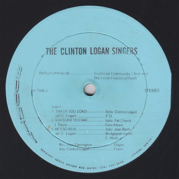 télécharger l'album The Clinton Logan Singers Featuring Rev Enoriss Johnson And Southeast Community Choir Plus United Voices Of Faith - Untitled