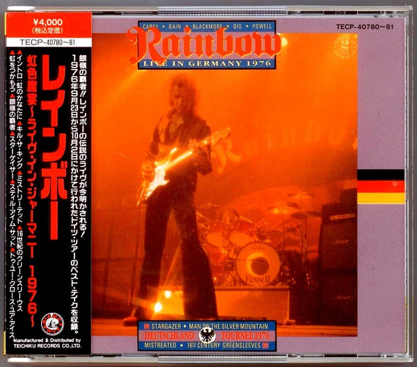 Rainbow – Live In Germany 1976 (1990, CD) - Discogs