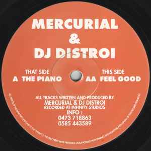 Mercurial - The Piano / Feel Good album cover