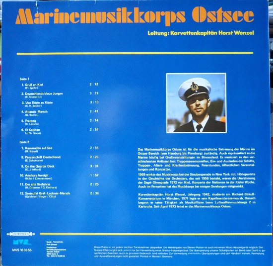 descargar álbum Marinemusikkorps Ostsee - Gruß An Kiel