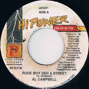 Al Campbell - Rude Boy Deh A Street album cover