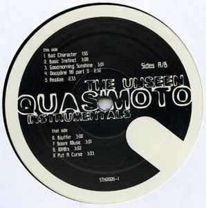 Quasimoto – The Unseen Instrumentals (2001, Vinyl) - Discogs