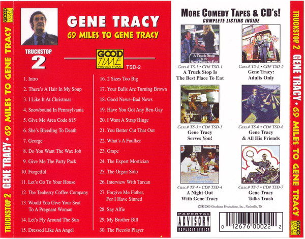 baixar álbum Gene Tracy - 69 Miles To Gene Tracy