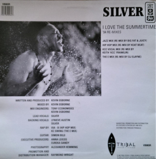 Album herunterladen Silver - I Love The Summertime 94 Re Mixes