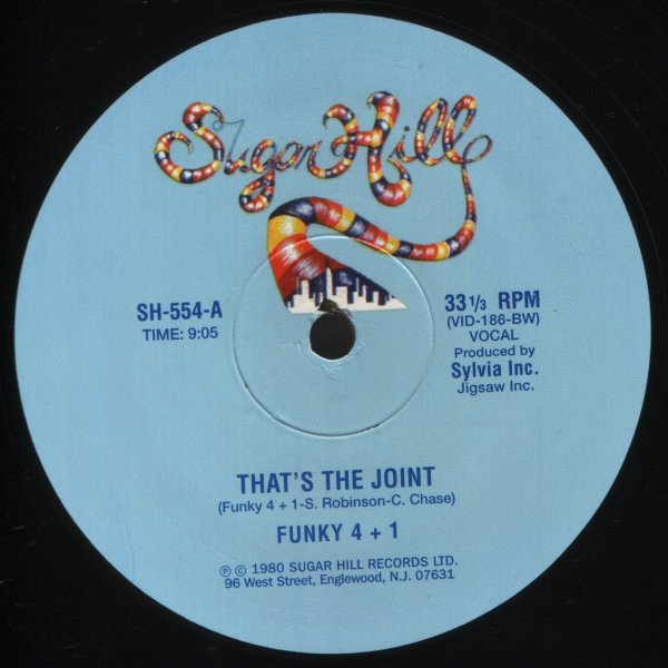 Funky 4 Plus 1 – That's The Joint (1980, Vinyl) - Discogs