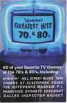 Cover of Television's Greatest Hits 70's & 80's, 1987, Cassette