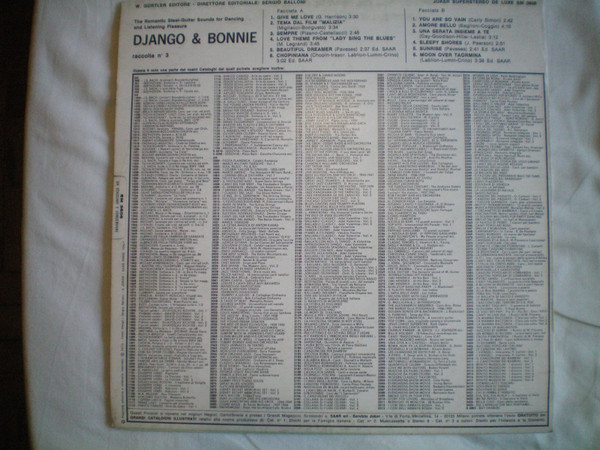 Album herunterladen Django & Bonnie - Raccolta 3 Collection