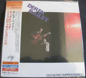 Derek Bailey - Duo & Trio Improvisation album cover