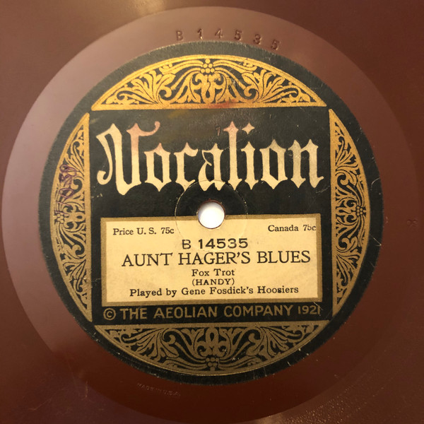 last ned album Gene Fosdick's Hoosiers - Farewell Blues Aunt Hagars Blues