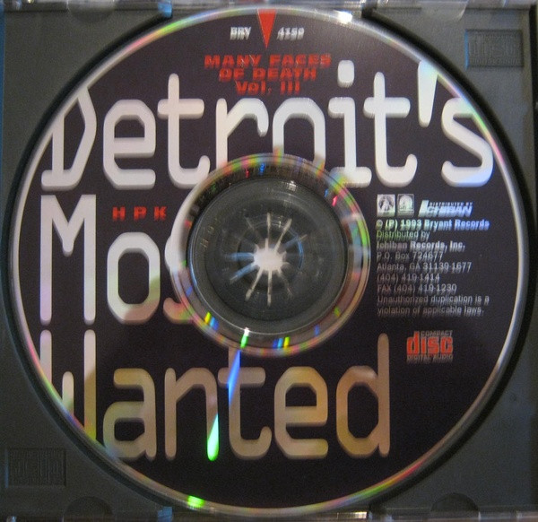 télécharger l'album Download Detroit's Most Wanted - Many Faces Of Death Vol III album